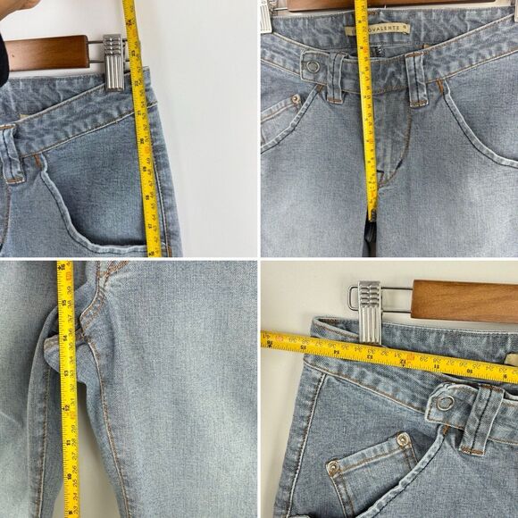 Sergio Valente Women’s Blue Jeans Bermuda Shorts Size 29 Stretch - Picture 11 of 15